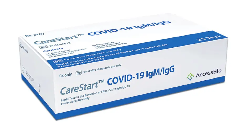 Accessbio Carestart Covid-19 Antigen Home Test Instruction Manual