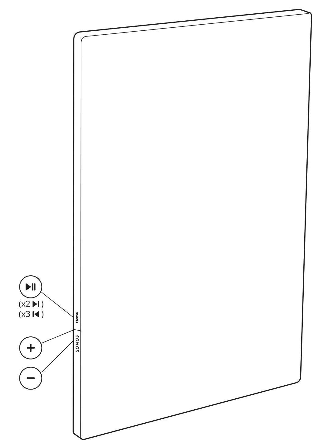 IKEA 404.873.20 SYMFONISK Wi-Fi Speaker Picture Frame - overview