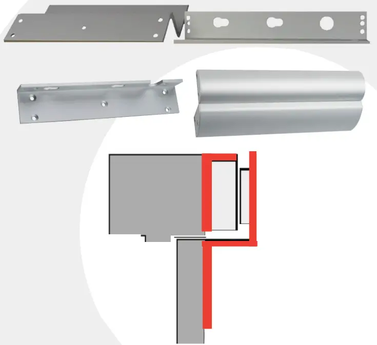ALARM CONTROLS Magnetic Locks and Accessories Cross - Figure 9