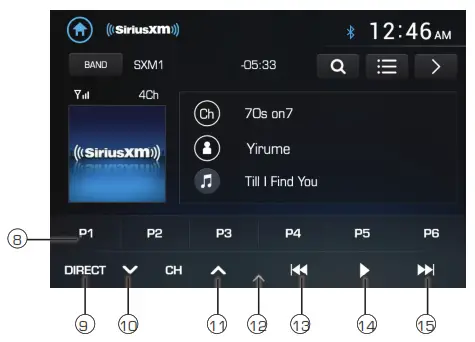 JENSEN CR271ML 7” Capacitive Touch Screen Multimedia Mechless - Satellite