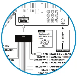JENSEN CR271ML 7” Capacitive Touch Screen Multimedia Mechless - Steering Wheel Controls