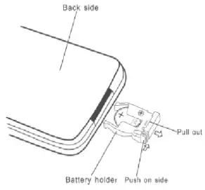 JENSEN CR271ML 7” Capacitive Touch Screen Multimedia Mechless - remove the battery holder