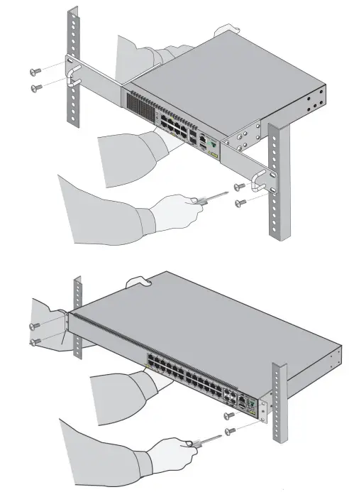 Installing the Switch in an Equipment Rack