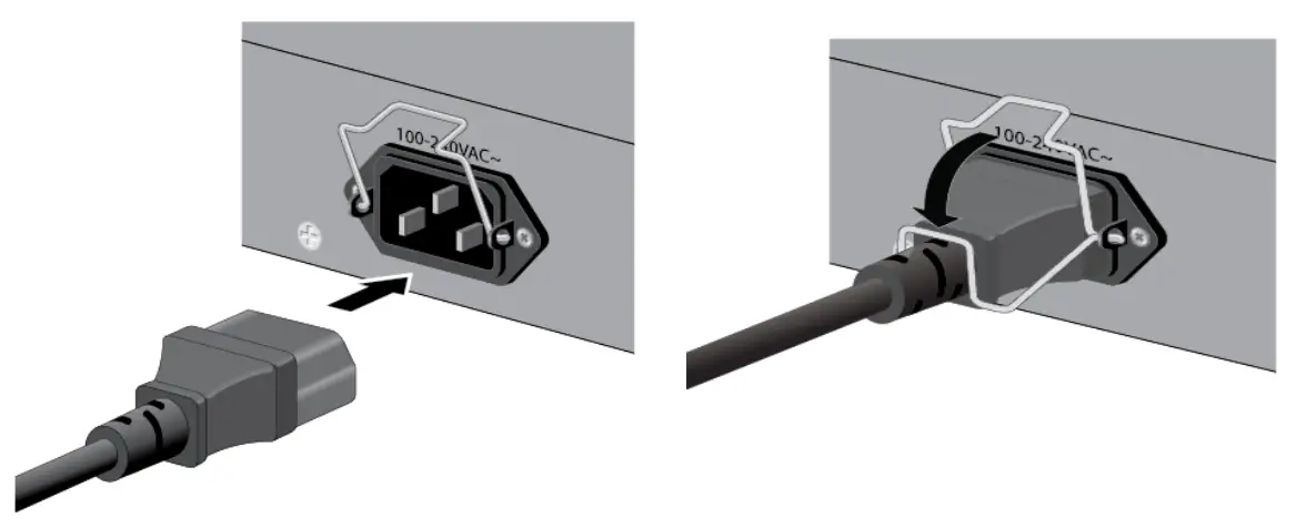 Powering On the Switch