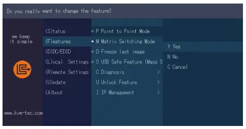 kvm-tec KT-6016iL CPU Single Fiber Redundan - fig8