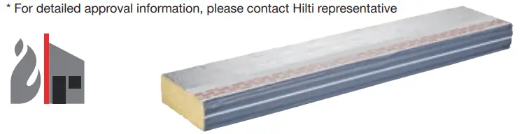HILTI-CP-674-Fire-cavity-barrier-(non-ventilated)-Preformed-joints-fig-1