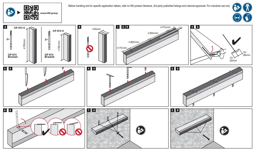 HILTI-CP-674-Fire-cavity-barrier-(non-ventilated)-Preformed-joints-fig-2