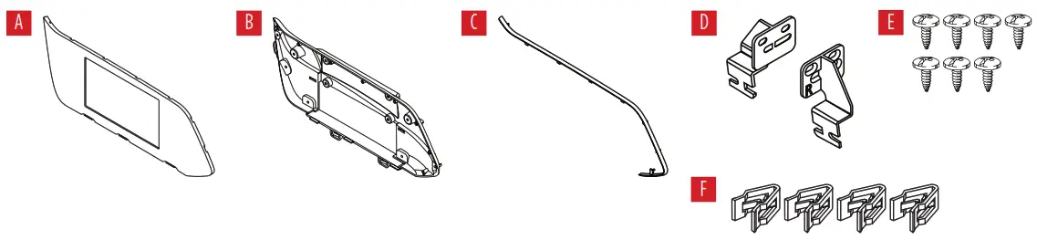 MeTra 107 HY1 Dash Kit - Figure 1