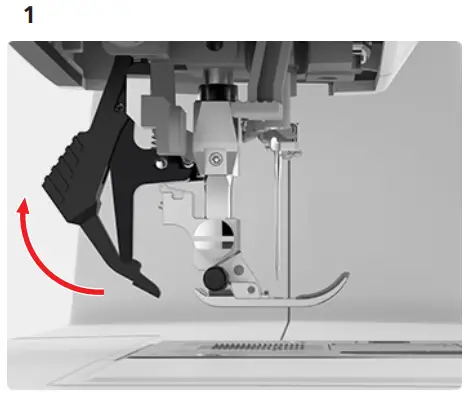 Installing the Presser Foot Holder
