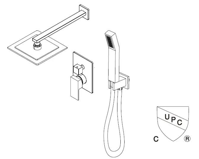 LIVING basics Single Handle Pressure Balance Bath Faucets 1