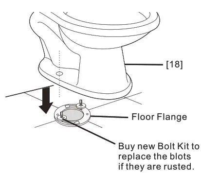 ANZZI T1 AZ Series Two Piece Toilet - fig2
