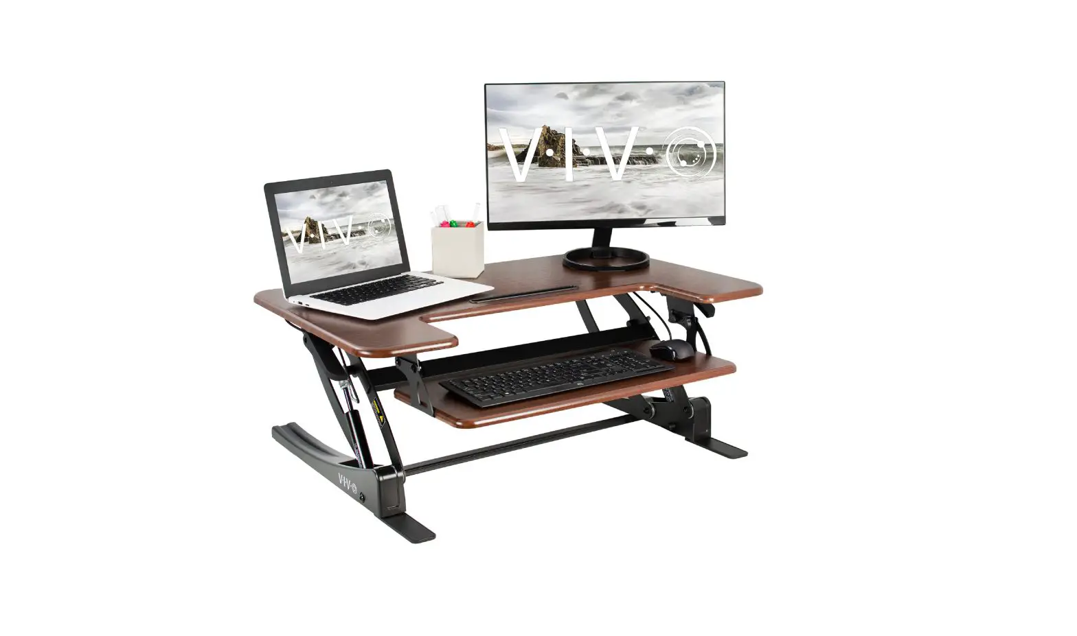 Vivo Desk-v000vo Oak Desk Riser Instruction Manual Vivo Desk-v000vo Oak Desk Riser Instruction Manual