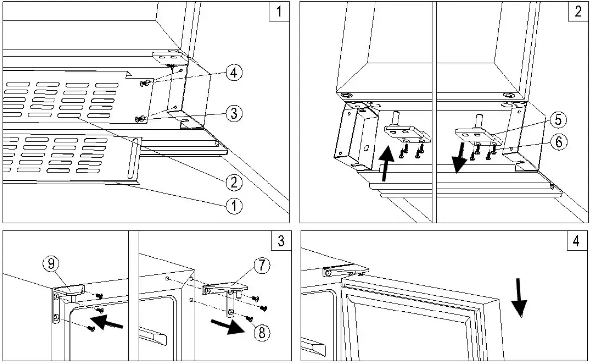 REVERSING THE DOOR SWING OF YOUR BEVERAGE REFRIGERATOR