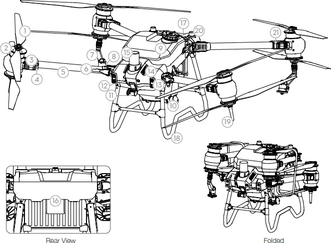 parts drone