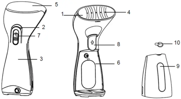 ATTIC LUX Powerful Clothes Hand Steamer A02