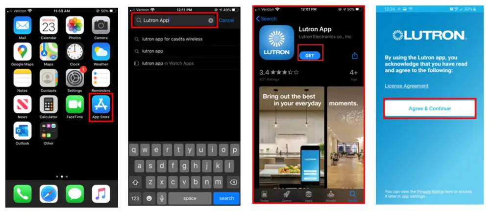 782 HomeWorks with Lutron App - Lutron App