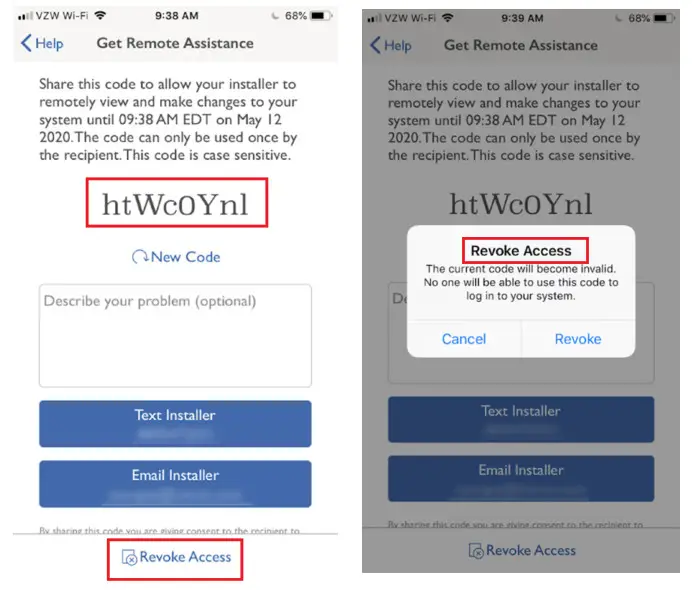 782 HomeWorks with Lutron App -Revoke Access