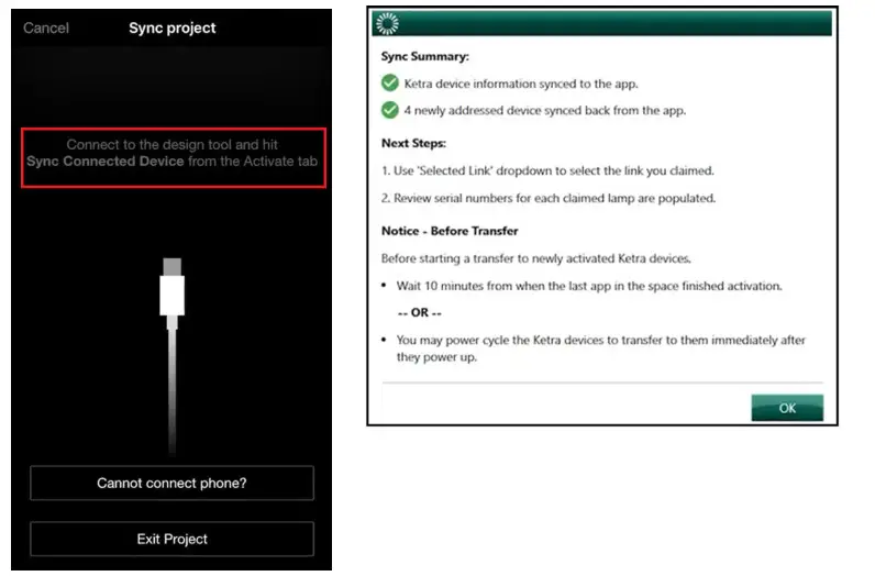 782 HomeWorks with Lutron App - power to the loads