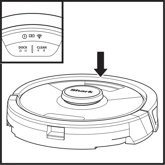 Shark 2600WD - BUTTONS AND INDICATOR LIGHTS 1
