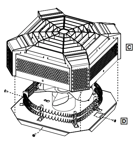 UNIWATT-UGH4002-UGH-Ceiling-Fan-Heater-9