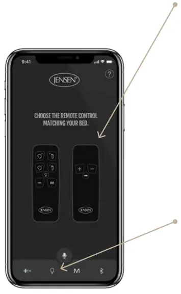 JENSEN Exact Comfort Adjustment App - fig 3