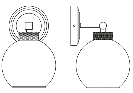 Signature Hardware 953466 Albury Vanity Light