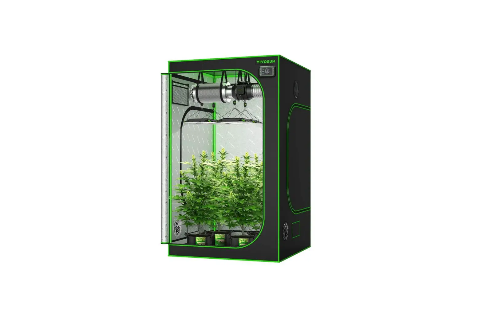 Vivosun 96x96x80 Inch Grow Tent Instruction Manual Vivosun 96x96x80 Inch Grow Tent Instruction Manual