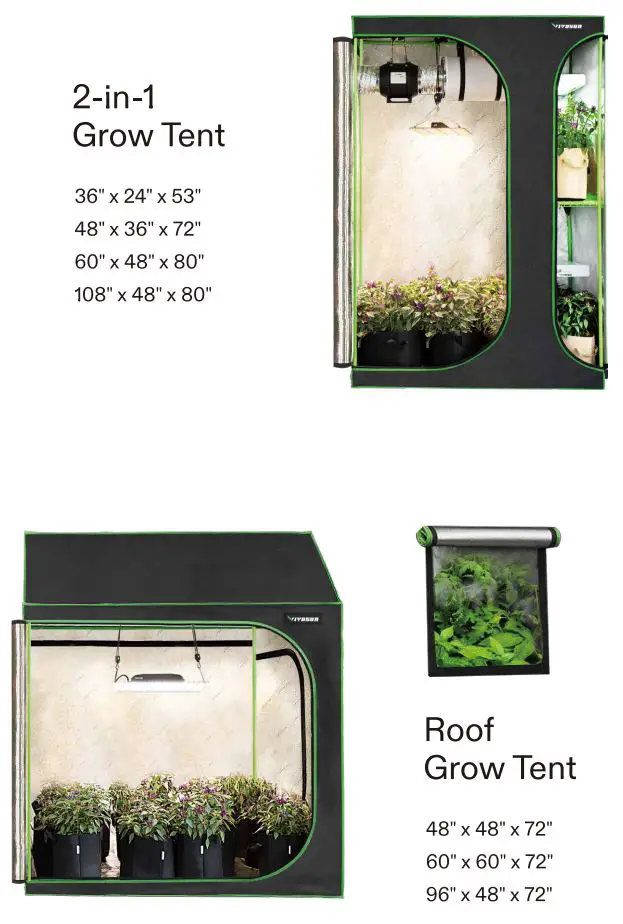 VIVOSUN 96x96x80 Inch Grow Tent Instruction Manual - Grow Tent Collection