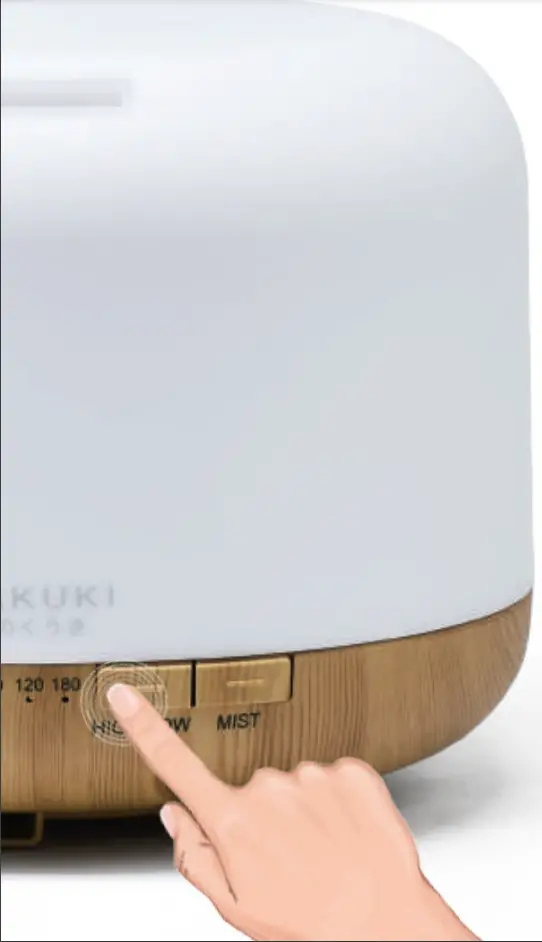 Mist Amount(Strong/Weak) Controlling