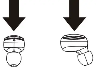 TWS Bluetooth Headset BS228GB User Manual - In OFF MODE