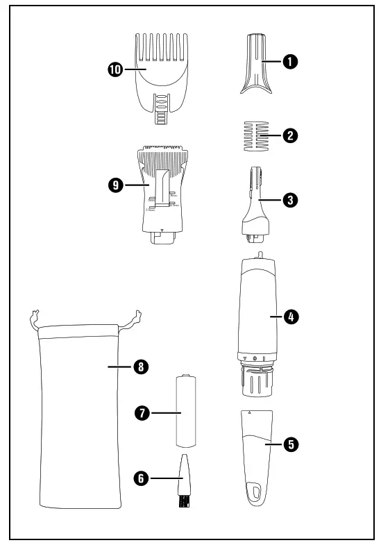 SILVERCREST SPS 1.5 A1 Mini Trimmer - 1