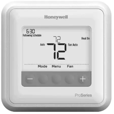Honeywell T4 Pro Programmable Thermostat -