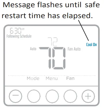 Honeywell T4 Pro Programmable Thermostat - protection