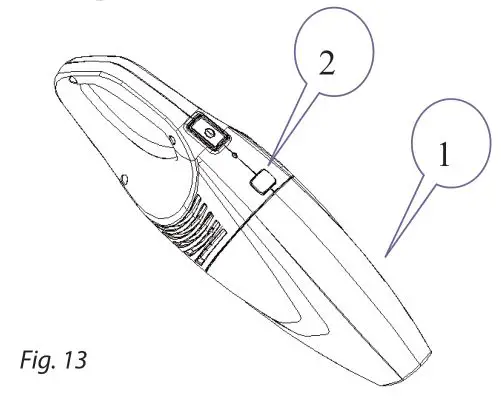 ARDESTO CVC-X0521WG Cordless Vacuum Cleaner - Figure 13