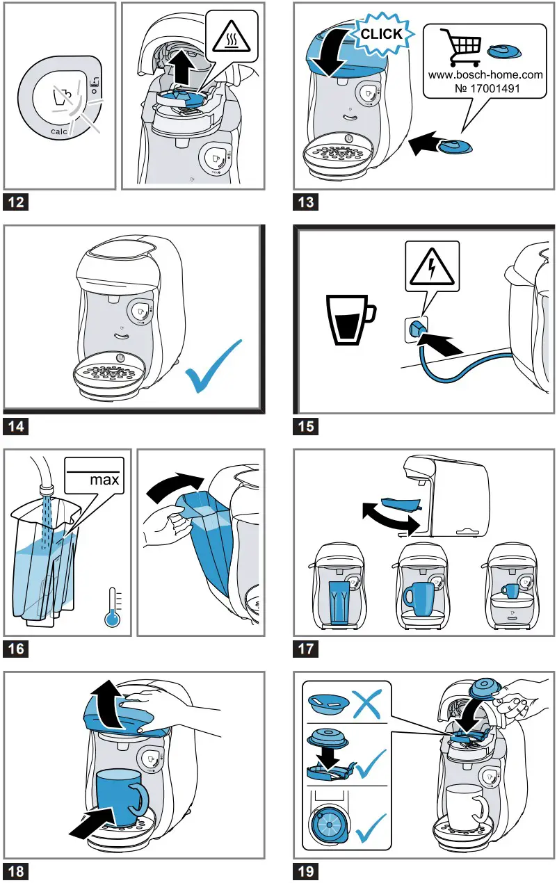 BOSCH TAS100x GB CH Coffee Maker - Figure 3