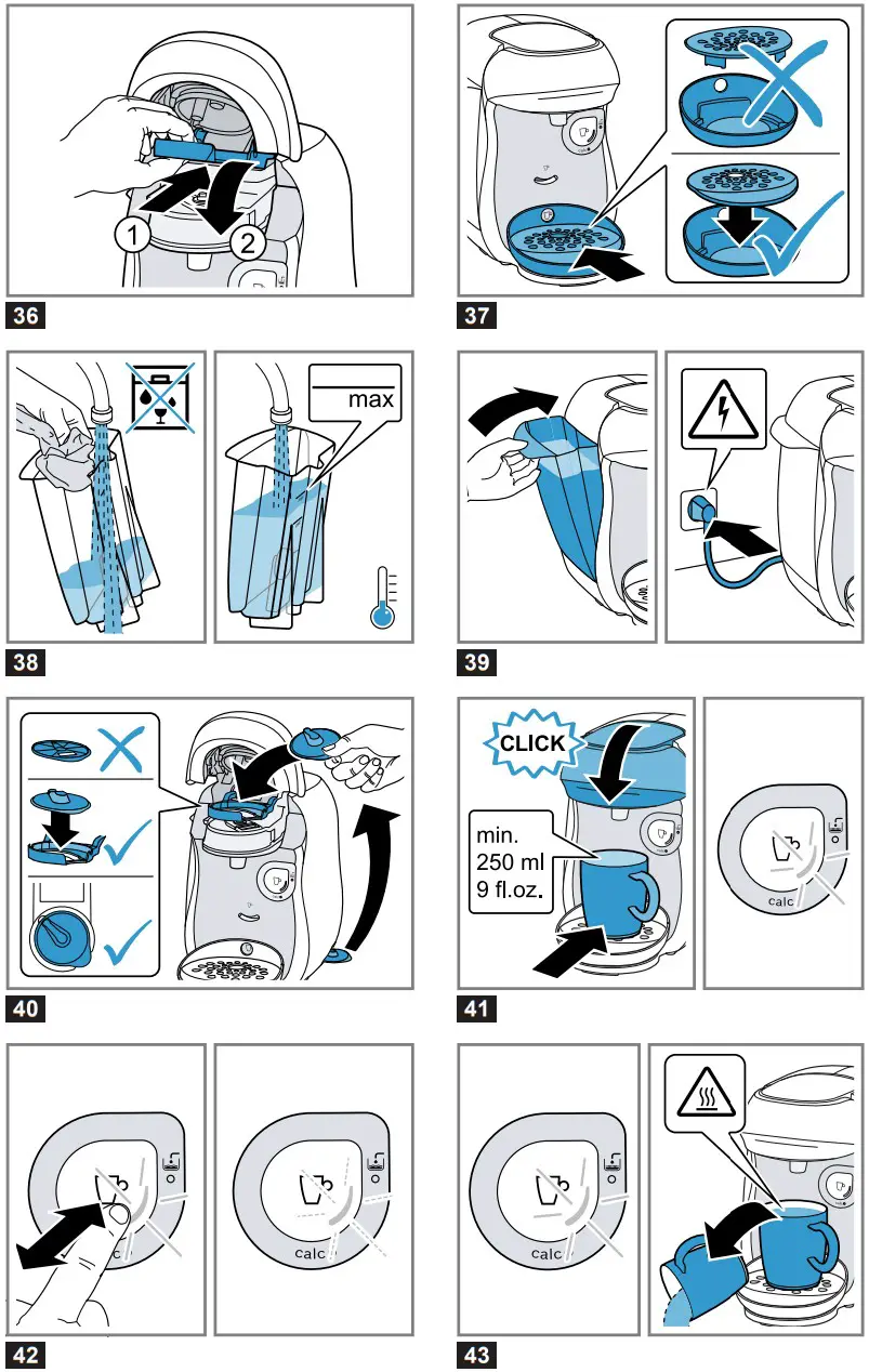 BOSCH TAS100x GB CH Coffee Maker - Figure 6