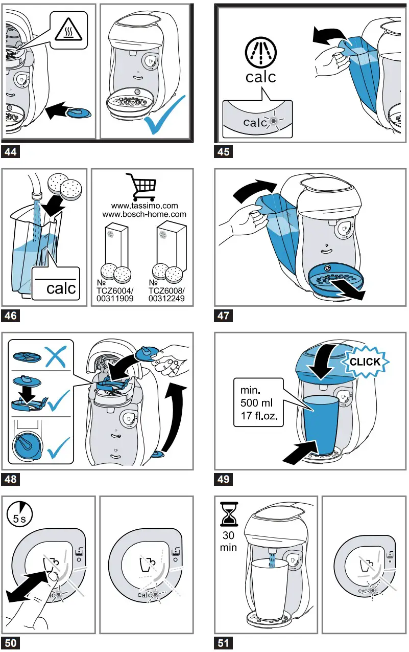 BOSCH TAS100x GB CH Coffee Maker - Figure 7