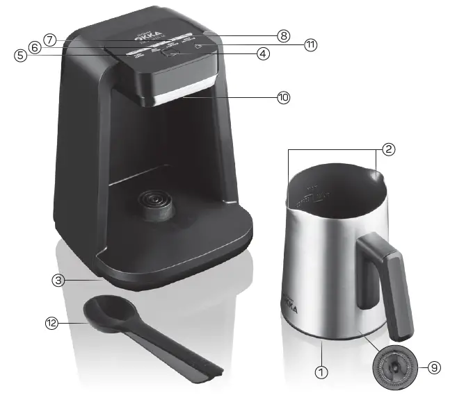 arzum-OKKA-Rich-Spin-M-Turkish-Coffee-Machine-FIG-1