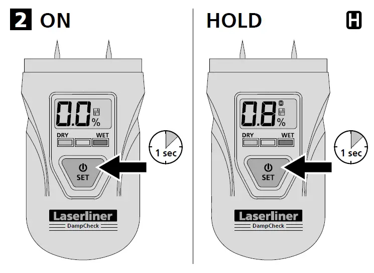 Laserliner DampCheck DERR Llaser 4