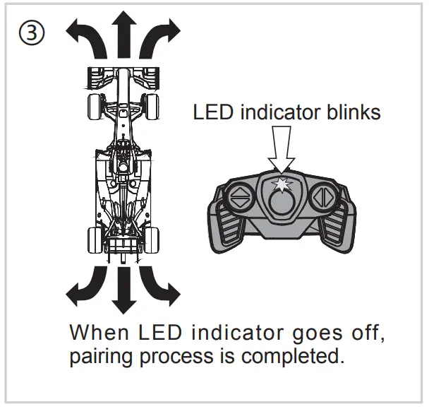RASTAR 53800 Racing Simulation Electronic Vehicle Toy - fig 3
