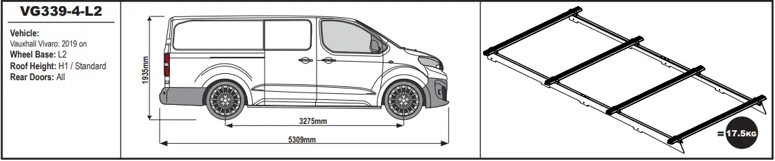 VAN GUARD IN8239 ULTI Bars and Ladder Rollers - fig 5