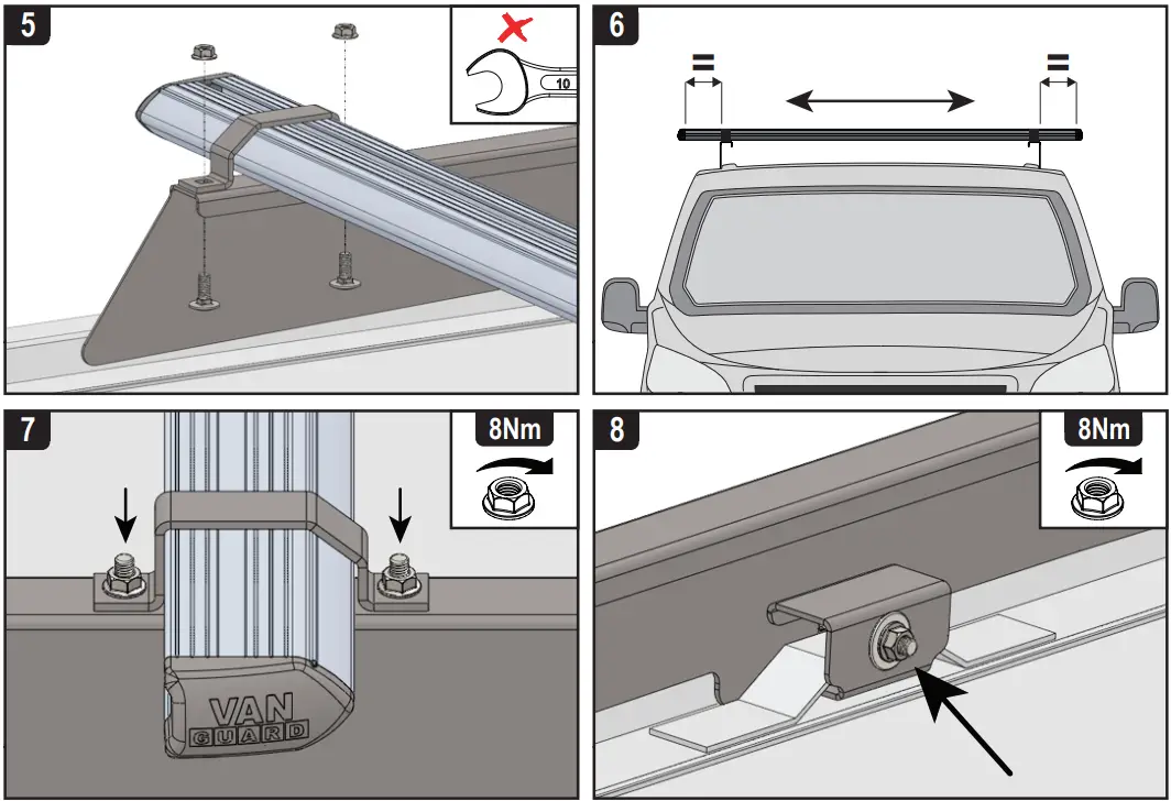 VAN GUARD IN8239 ULTI Bars and Ladder Rollers - fig 8