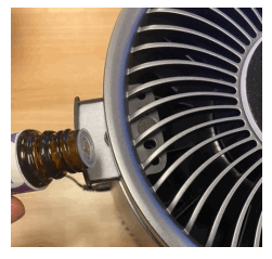 Clean Air Optima CA-503B Compact Smart Air Purifier - aroma function