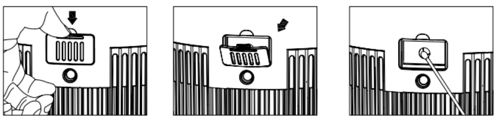 Clean Air Optima CA-503B Compact Smart Air Purifier - automatic mode