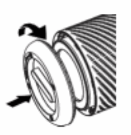 Clean Air Optima CA-503B Compact Smart Air Purifier - filter back