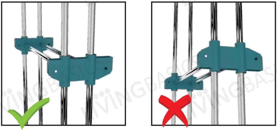 LIVING basics 2-3 Tier Cloth Drying Stand - fig 4