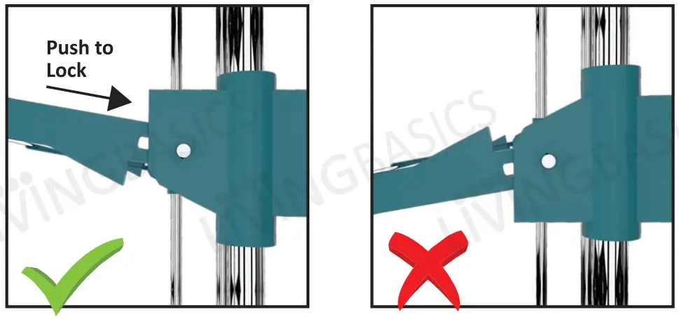 LIVING basics 2-3 Tier Cloth Drying Stand - fig 6