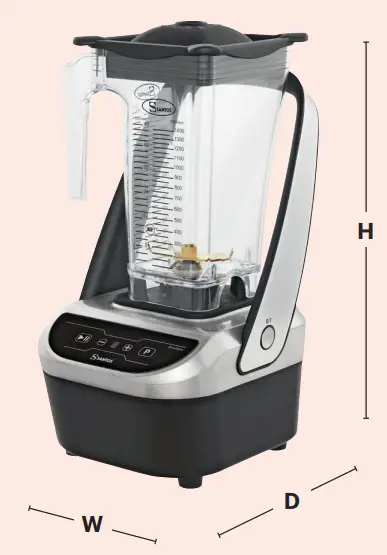 SANTOS Compact Brushless Blender 66 - Compact1