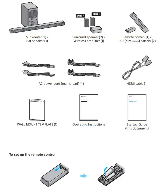 SONY HT-S40R Home 5.1-Inch Soundbar-box