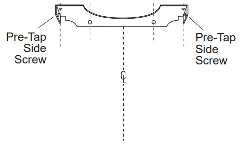 MONOGRAM ZV950 36-Inch Stainless Steel Vent - BRACKET